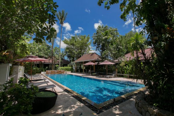 BeFitreat Thailand Retreats - Accommodation Section - Pool Angled View