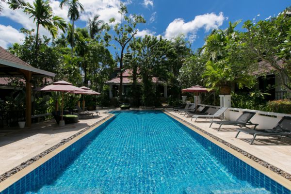 BeFitreat Thailand Retreats - Accommodation Section - Pool Front View